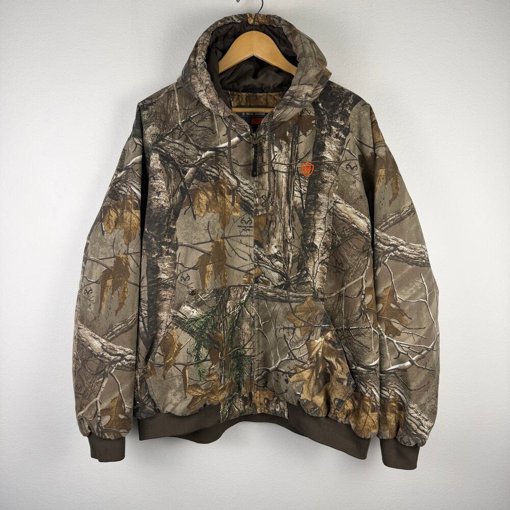 Game Winner Realtree Xtra Camo Insulated Jacket Hunting Lined Men's XL